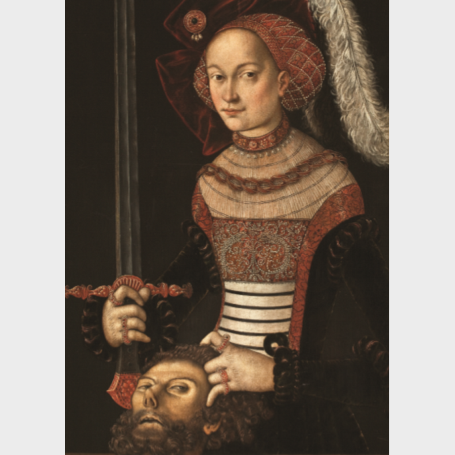 Pocztówka –  Judyta z głową Holofernesa, Moda na Cranacha