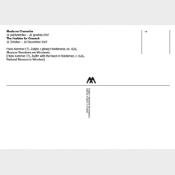 Pocztówka –  Judyta z głową Holofernesa, Moda na Cranacha