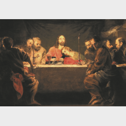 Pocztówka – Michael Lucas Leopold Willmann, Ostatnia wieczerza