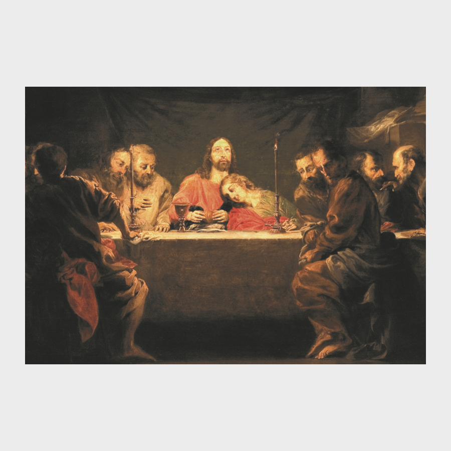 Pocztówka – Michael Lucas Leopold Willmann, Ostatnia wieczerza