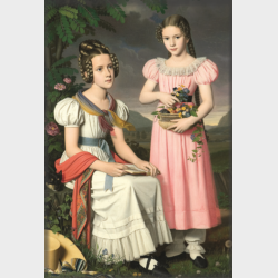 Magnes – Bernhard Peter Rausch, Portret dwóch dziewcząt