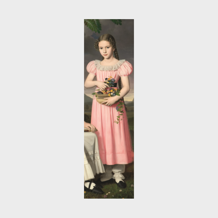 Zakładka – Bernhard Peter Rausch, Portret dwóch dziewcząt