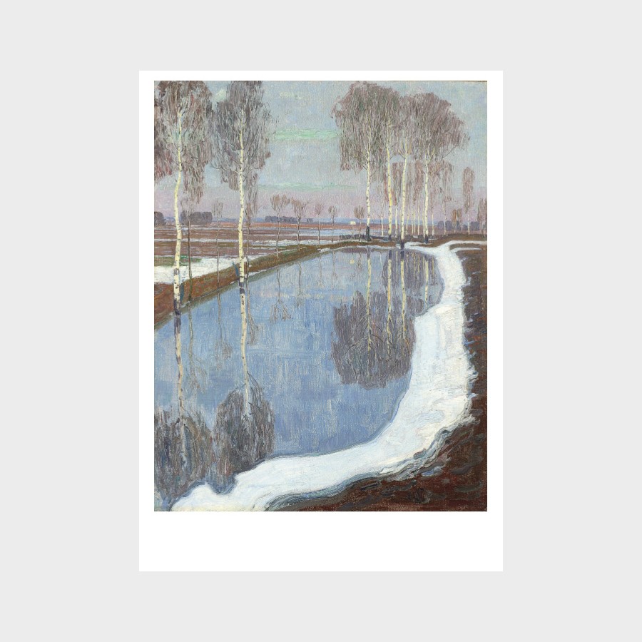 Pocztówka – Max Wislicenus, Przedwiośnie