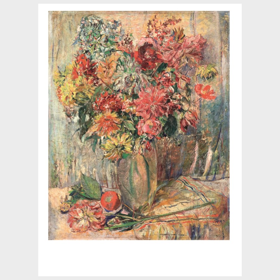 Pocztówka – Clara Sachs, Kwiaty