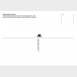 Pocztówka – Bernhard Peter Rausch Portret dwóch dziewcząt