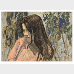 Pocztówka – Stanisław Wyspiański, Portret Maryny Pareńskiej