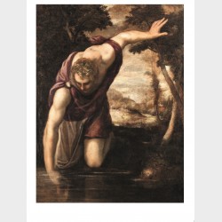 Pocztówka – Jacopo Tintoretto i warsztat, Narcyz