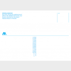 Pocztówka – Zdzisław Beksiński, Bez tytułu (Autoportret zwielokrotniony)