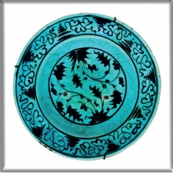 Magnes – Talerz tabagh z motywem roślinnym