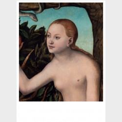 Pocztówka  – Lucas Cranach starszy, Ewa