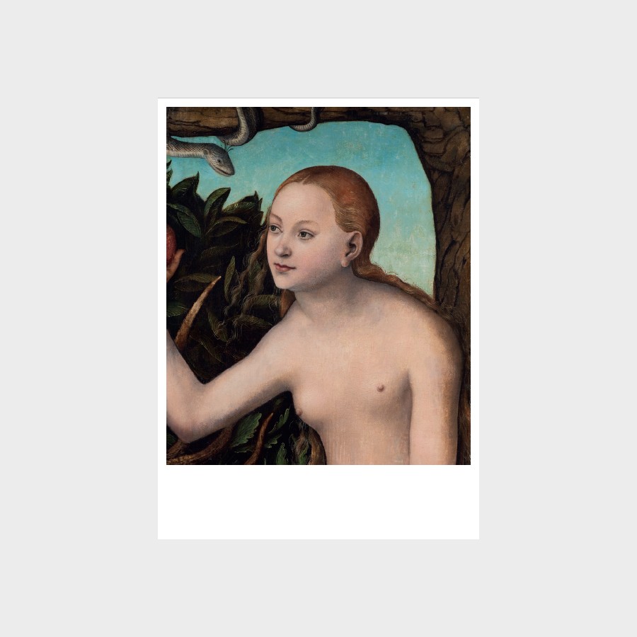 Pocztówka  – Lucas Cranach starszy, Ewa