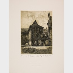 Akwaforta – Plac Uniwersytecki