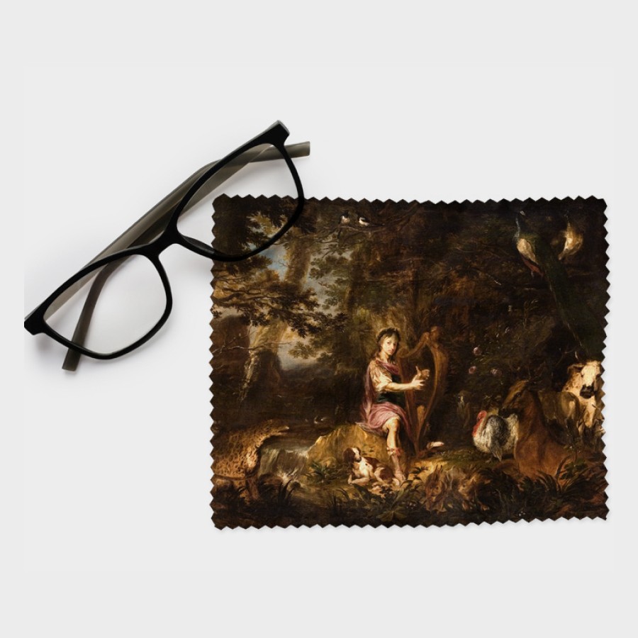 Ściereczka do okularów – Michael Willmann, Orfeusz grający zwierzętom