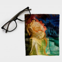 Ściereczka do okularów – Leon Chwistek, Portret żony