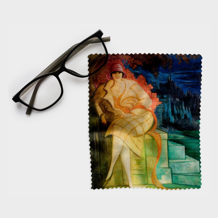 Ściereczka do okularów – Leon Chwistek, Portret żony