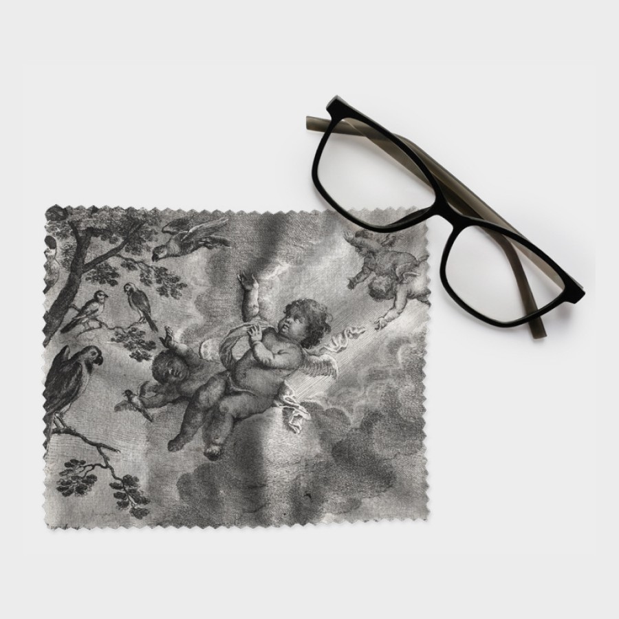 Ściereczka do okularów – Václav Hollar, Alegoria Powietrza, grafika z cyklu Cztery żywioły