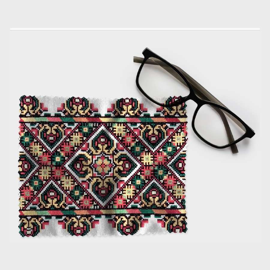 Ściereczka do okularów – Ręcznik (haft krzyżykowy na płótnie bawełnianym)