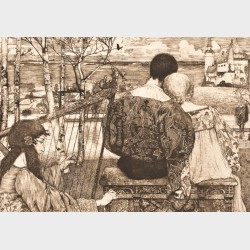 Pocztówka – Johann Heinrich Vogeler, Miłość