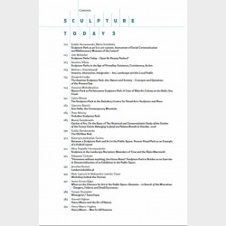 RZEŹBA DZISIAJ 3 Sztuka i natura. Parki rzeźby