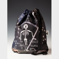 Plecak z nadrukiem - Tkanina mozaikowa z Historią zbawienia, Zgorzelec (szkielet)