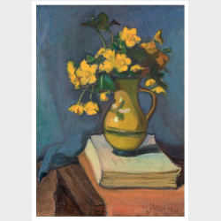 Pocztówka – Władysław Ślewiński, Kaczeńce