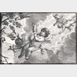 Magnes – Václav Hollar, Alegoria Powietrza, grafika z cyklu Cztery żywioły, 1647