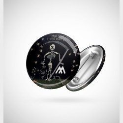 Przypinka - Tkanina mozaikowa z Historią zbawienia, Zgorzelec (szkielet)