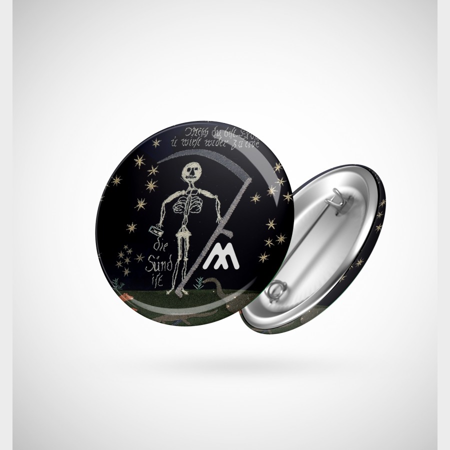 Przypinka - Tkanina mozaikowa z Historią zbawienia, Zgorzelec (szkielet)