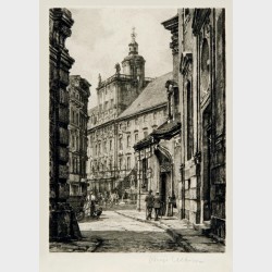 Pocztówka – Hugo Ulbrich Uniwersytet od wschodu, 1910