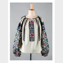 Pocztówka – Koszula kobieca, 1935, Zawale (woj. tarnopolskie)