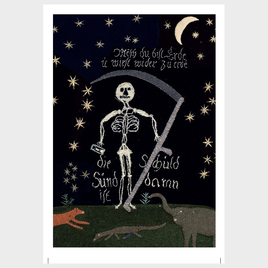 Pocztówka – Fragment tkaniny mozaikowowej z Historią zbawienia, Zgorzelec