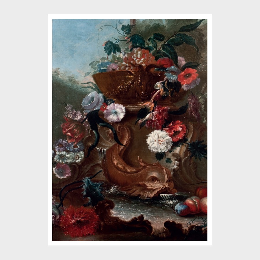 Pocztówka – Augustin Dubuisson, Kwiaty i owoce