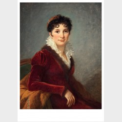 Pocztówka – Élisabeth Vigée-Lebrun, Portret Fanny księżnej Biron von Curland