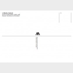 Pocztówka –  J. Mikulicz-Radecki, Portret młodej kobiety z psem