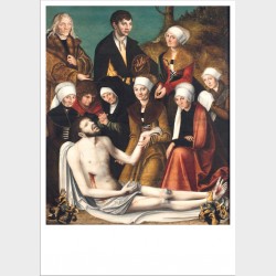Pocztówka – Lucas Cranach starszy, Opłakiwanie Chrystusa