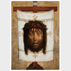 Pocztówka – Wilhelm Kalteysen von Oche (z warsztatem), Chusta św. Weroniki (Veraikon)