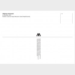 Pocztówka – Zbigniew Makowski, Le sacrifice