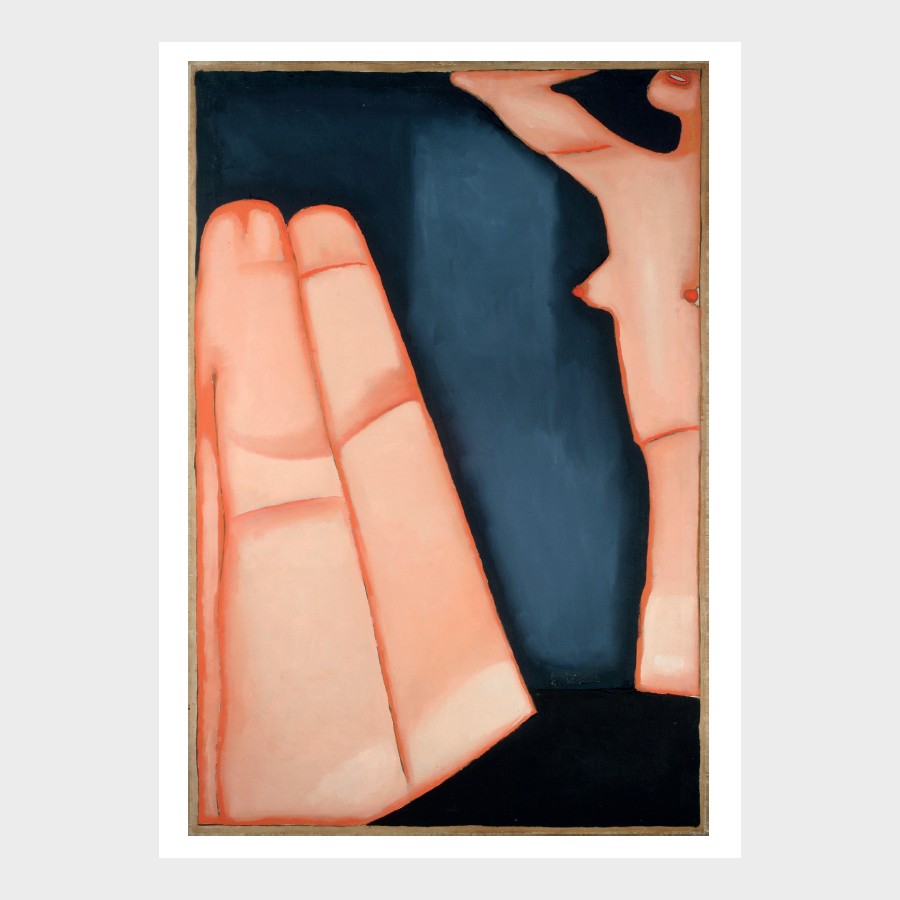 Pocztówka – Jerzy Nowosielski, Akt siedzący