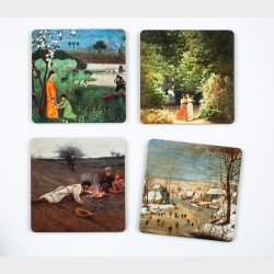 Podkładki korkowe – Cztery pory roku