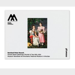 Notes z kartkami samoprzylepnymi – Bernhard Peter Rausch, Portret dwóch dziewcząt