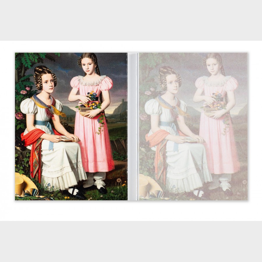 Notes z kartkami samoprzylepnymi – Bernhard Peter Rausch, Portret dwóch dziewcząt