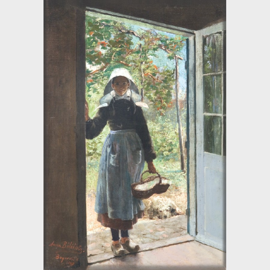 Magnes – Anna Bilińska, Bretonka na progu domu