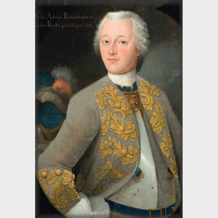 Magnes – Autor nieznany, Portret Diedricha Adolfa von der Recke