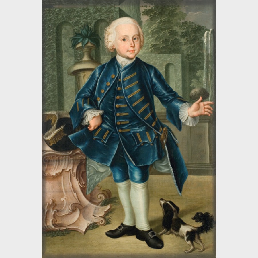 Magnes – Canutus, Portret Gottloba Hansa Ludwiga von Hochberga jako chłopca