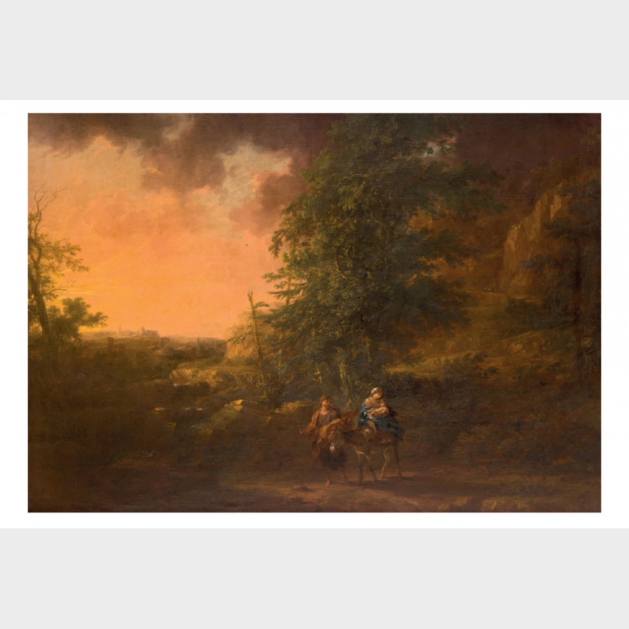 Pocztówka – Michael Willmann, Ucieczka z Egiptu