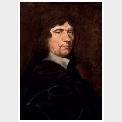 Pocztówka – Michael Willmann, Autoportret