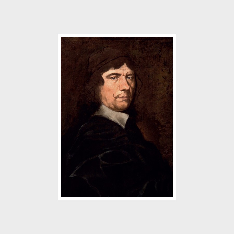 Pocztówka – Michael Willmann, Autoportret