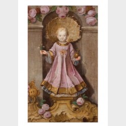 Pocztówka – Dzieciątko Jezus, 1760 (autor nieznany)