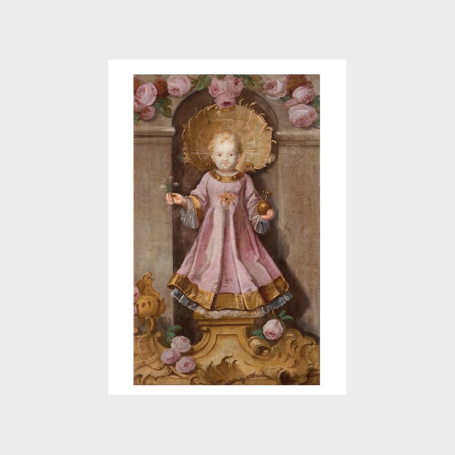 Pocztówka – Dzieciątko Jezus, 1760 (autor nieznany)