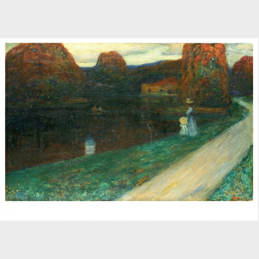 Pocztówka – Wassily Kandinsky, Wieczór